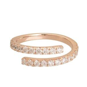 Ali Weiss Rose Gold Diamond Ring